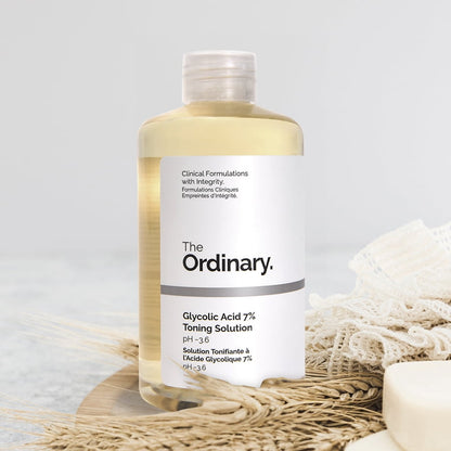 The Ordinary – Tónico Ácido Glicólico 7% - Piel más luminosa