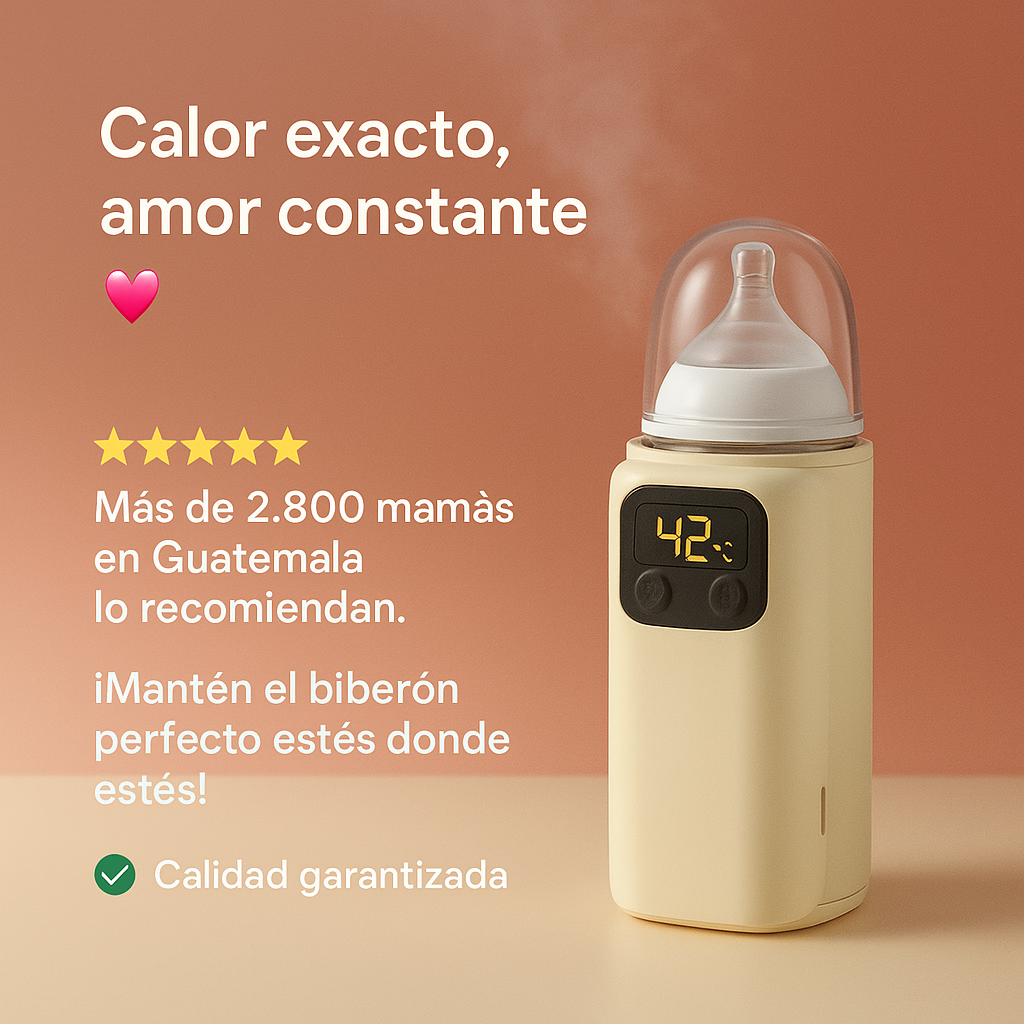 Biberón Warmer – Calentador Digital Portátil para Bebés