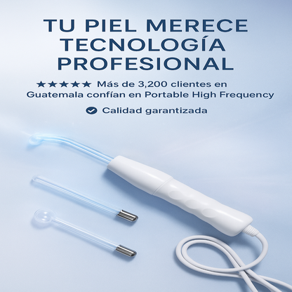 DermaPulse – Kit Profesional Portátil de Alta Frecuencia