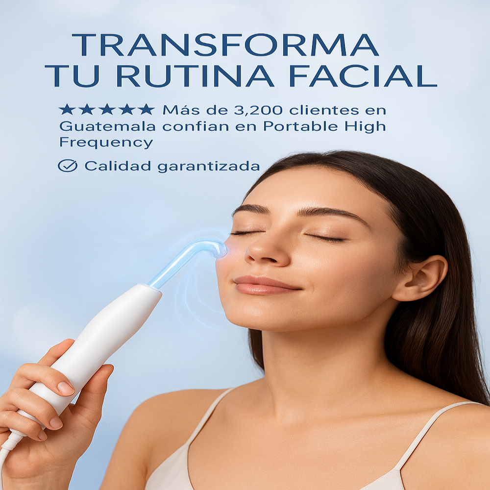 DermaPulse – Kit Profesional Portátil de Alta Frecuencia