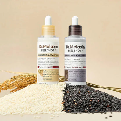 DrMelaxin – Ampolla Facial de Arroz y Arroz Negro 60ml