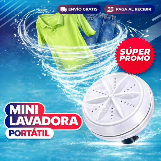 MiniWash – Lavadora Portátil Compacta Y Eficiente